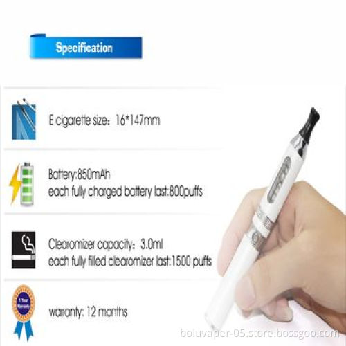 E-cigarettes eGo-T, Self-locking Button, US and UK Adapters Available, Easy to Inhale